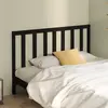 Image de vidaXL Tête de lit 166 cm - Noir