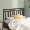 Image de vidaXL Tête de lit en bois Gris