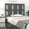 Image de vidaXL Tête de lit - Gris Bois de Pin
