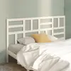 Image de vidaXL Tête de lit - Bois - Blanc