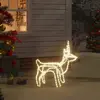 Image de vidaXL Renne de Noël LED 60 cm