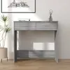 Image de vidaXL Bureau - Sonoma Gris