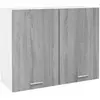 Image de VidaXL Armoire Suspendue Sonoma Gris 80x31x60 cm