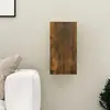 Image de vidaXL Meuble TV Chêne fumé 60 cm