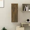 Image de vidaXL Meuble TV Chêne Fumé