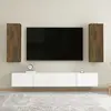Image de vidaXL Meubles TV - Chêne fumé