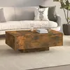 Image de VIDAXL Table basse - Chêne fumé
