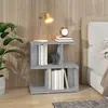 Image de vidaXL Table de chevet - Sonoma gris 50x30x51,5 cm