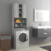 Image de VidaXL Meuble machine à laver - Sonoma gris