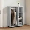 Image de vidaXL Garde-robe Sonoma gris