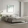 Image de vidaXL Tête de lit murale - Gris béton