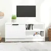 Image de vidaXL Meuble TV - Blanc 80x35x36,5 cm
