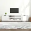 Image de vidaXL Meubles TV 2 pcs Blanc