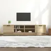 Image de vidaXL Meubles TV 2 pcs - Chêne sonoma