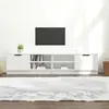 Image de vidaXL Meubles TV 2 pcs - Blanc brillant