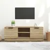 Image de vidaXL Meuble TV Chêne sonoma 102x35x36,5 cm