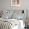 Image de VidaXL - Armoire de tête de lit Gris Béton 180 cm