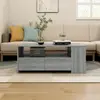 Image de vidaXL Table basse sonoma gris - 102x55x42 cm
