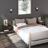 Image de vidaXL Tables de Chevet Murales 2 pcs Chêne Fumé