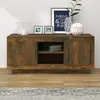 Image de vidaXL Meuble TV Chêne Fumé