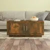 Image de VidaXL Table Basse Chêne Fumé