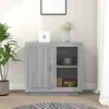Image de vidaXL Buffet Sonoma gris 80x40x75 cm