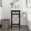 Image de Cadre Lavabo VidaXL avec Vasque - Noir