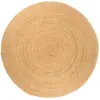 Image de VidaXL Tapis jute rond