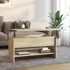 Image de Vidaxl Table basse - Chêne sonoma