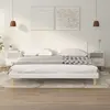 Image de vidaXL Tables de chevet 2 pcs - Blanc brillant