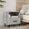 Image de VIDAXL Table de chevet - Gris béton