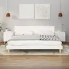 Image de vidaXL Tables de Chevet - Blanc