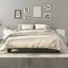 Image de vidaXL Tables de chevet - Blanc Bois d'ingénierie