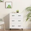 Image de vidaXL Buffet blanc bois d'ingénierie