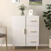 Image de vidaXL Buffet - Blanc