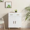 Image de vidaXL Buffet - Blanc