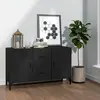 Image de vidaXL Buffet - Noir
