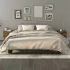 Image de vidaXL Tables de chevet 2 pcs - Chêne fumé
