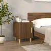 Image de vidaXL Table de chevet - Chêne marron