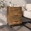 Image de VIDAXL Table de chevet chêne fumé
