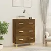 Image de vidaXL Buffet chêne fumé