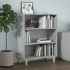 Image de vidaXL Buffet Sonoma gris 69,5x32,5x90 cm