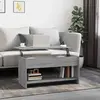 Image de vidaXL Table basse Sonoma gris