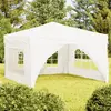 Image de vidaXL Tente de réception pliable - Blanc