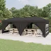 Image de vidaXL Tente de réception avec parois 3x6 m Anthracite