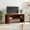 Image de vidaXL Meuble TV - Chêne Fumé 80x40x40 cm