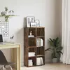 Image de vidaXL Bibliothèque/Buffet Chêne fumé