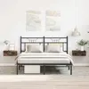 Image de VIDAXL Tables de chevet flottantes 2 pcs - Chêne fumé