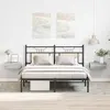 Image de VidaXL Lot de 2 Tables de chevet flottantes - Sonoma gris