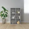 Image de vidaXL Bibliothèque/Buffet Sonoma Gris 66x30x98 cm
